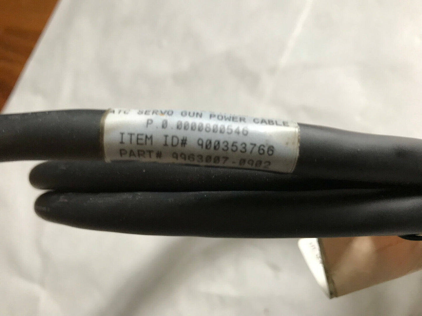 Pk Controls 9963007-0902,04261Mro-1 Atc Servo Gun Motor Pg Cable,900353766,Sf