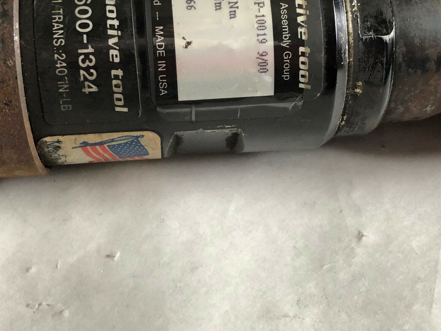 Tech-Motive 48256P-10019 9/00 Automation Electronic Cpr105 Nutrunner 3/8,Fi