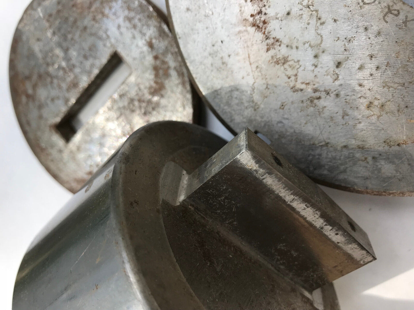 Wilson .375X2.000,3-1/2" Rectangle Punch Die Wt.375X2.000 +.006 Rt Set,Tg