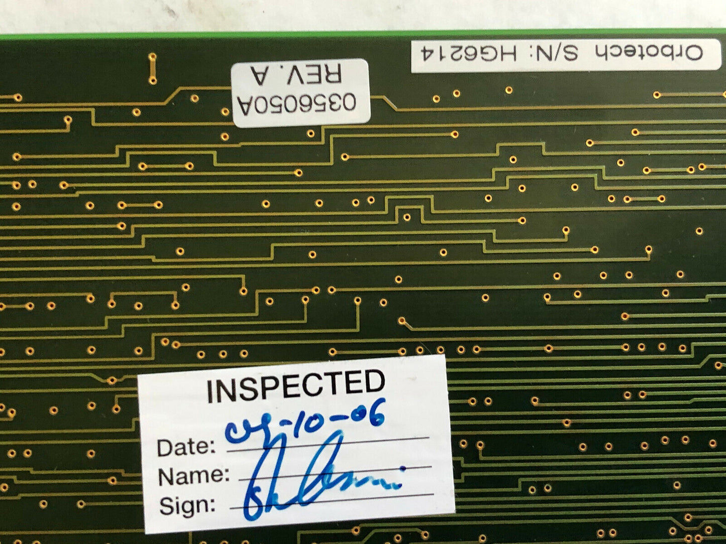 Orbotech 0356050A Plc Board Controller,Orbotech Handling,Sk