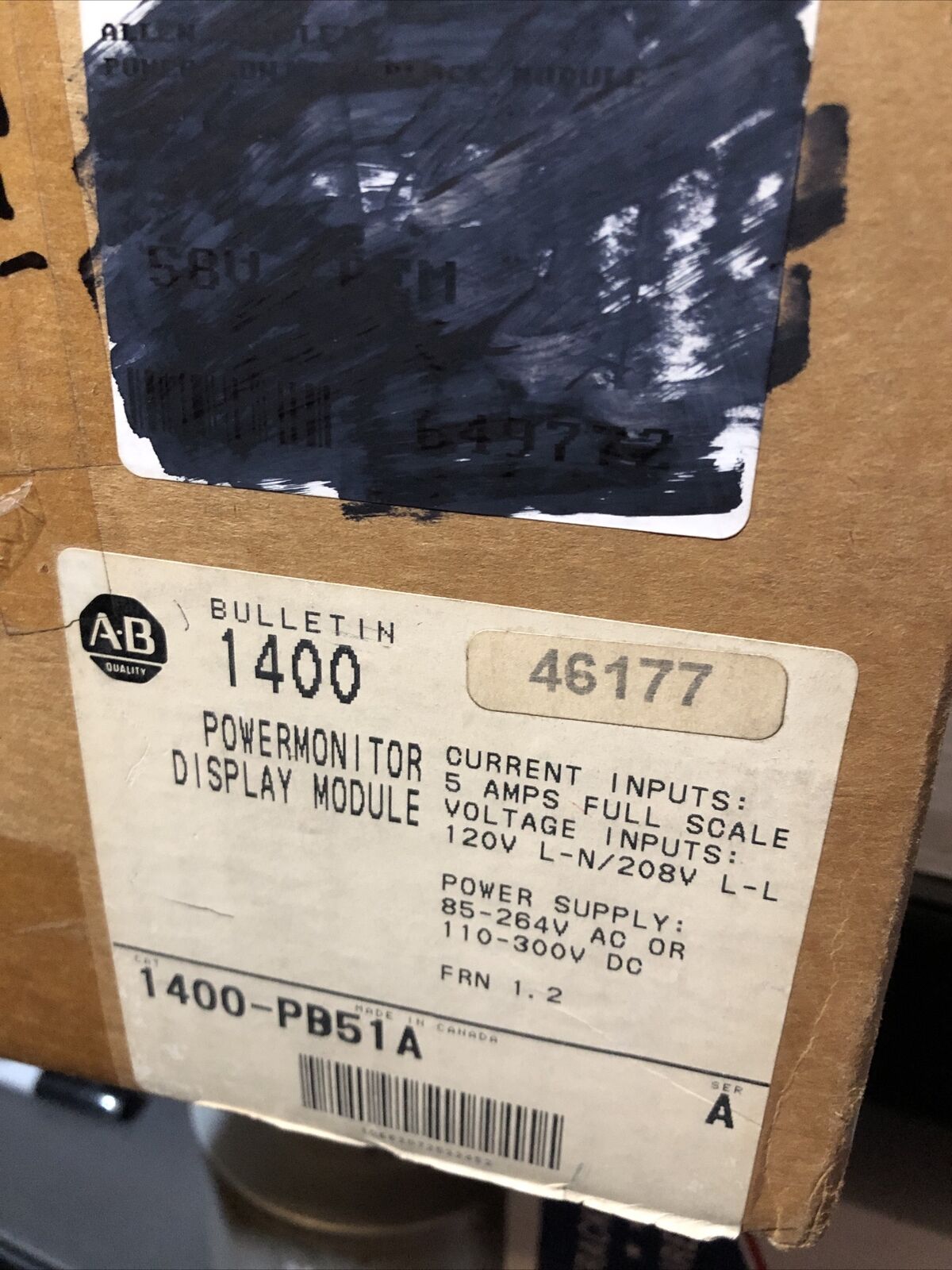 New A-B 1400-Pb51a Allen-Bradley Powermonitor Block Module 1400-Pb51a,Bu
