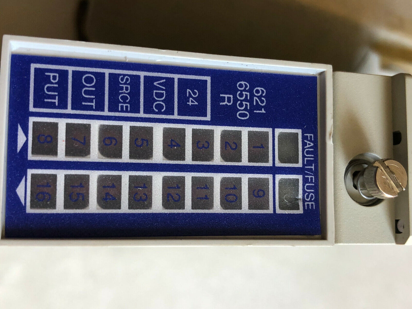 Honeywell 621-6550R,Issc Output Module,Z416209400018,24Vdc Source Output,Ck