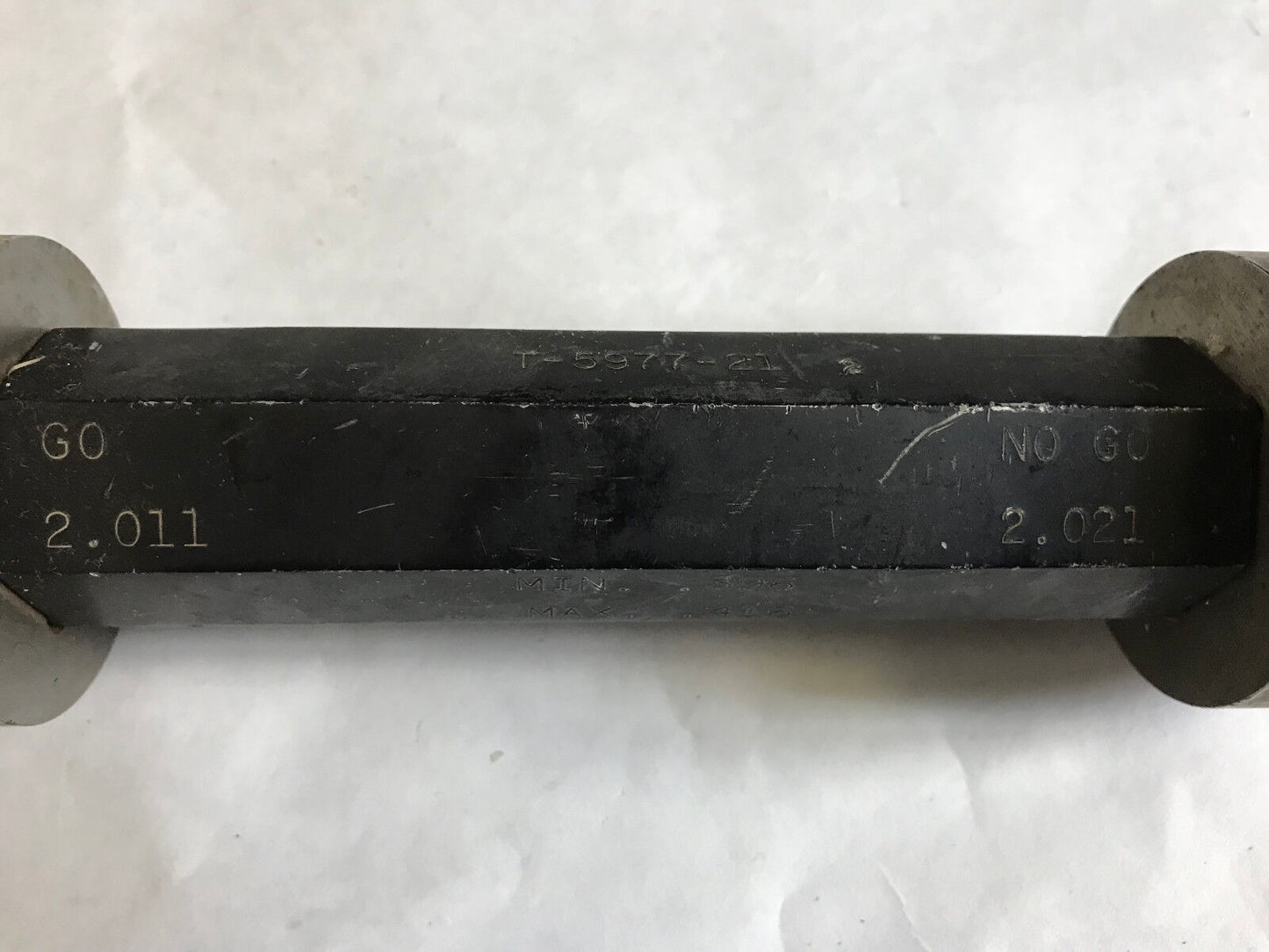 The Pipe Machinery  Go No Go Plug Gage 2.011 2.021,Ad