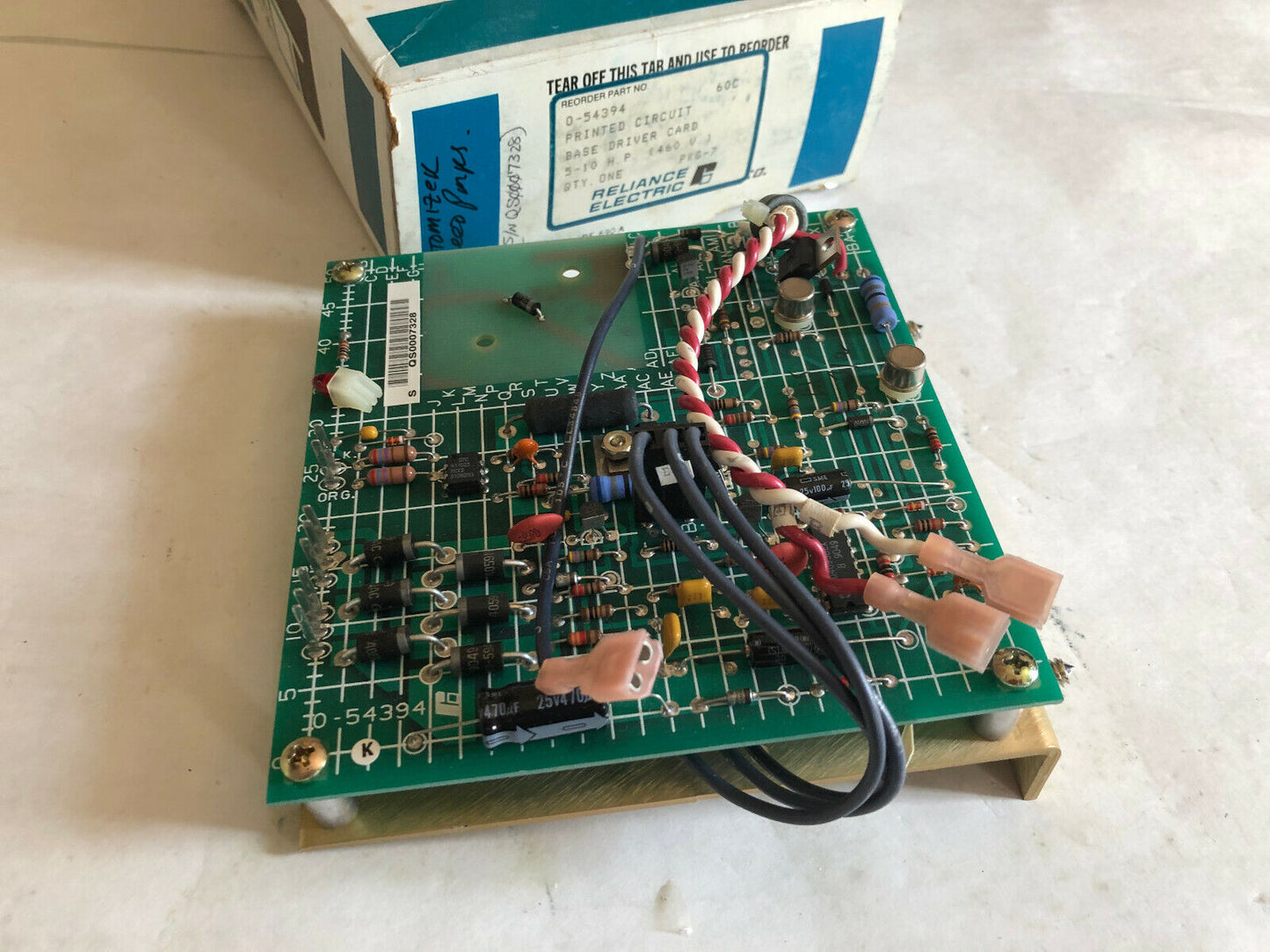 Nib Reliance Electric 54394-4 Pc Board Driver Inverter 0-54394,En,Cn