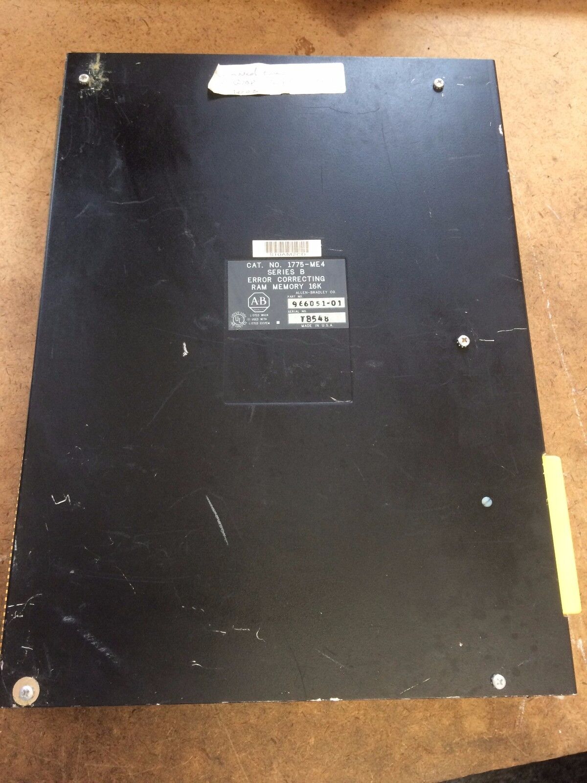 Allen-Bradely 1775-Me4  Error Correcting Memory Ram 16K Plc3,Cz