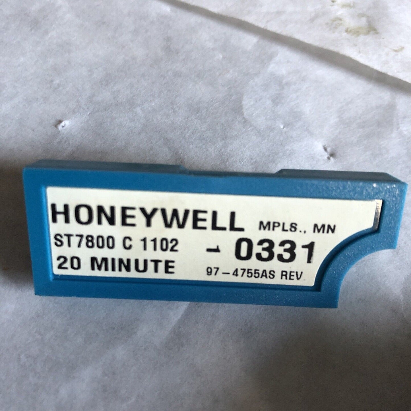 Honeywell St7800 C 1102,St7800c1102,20 Minute Purge Timer Burner,Ea