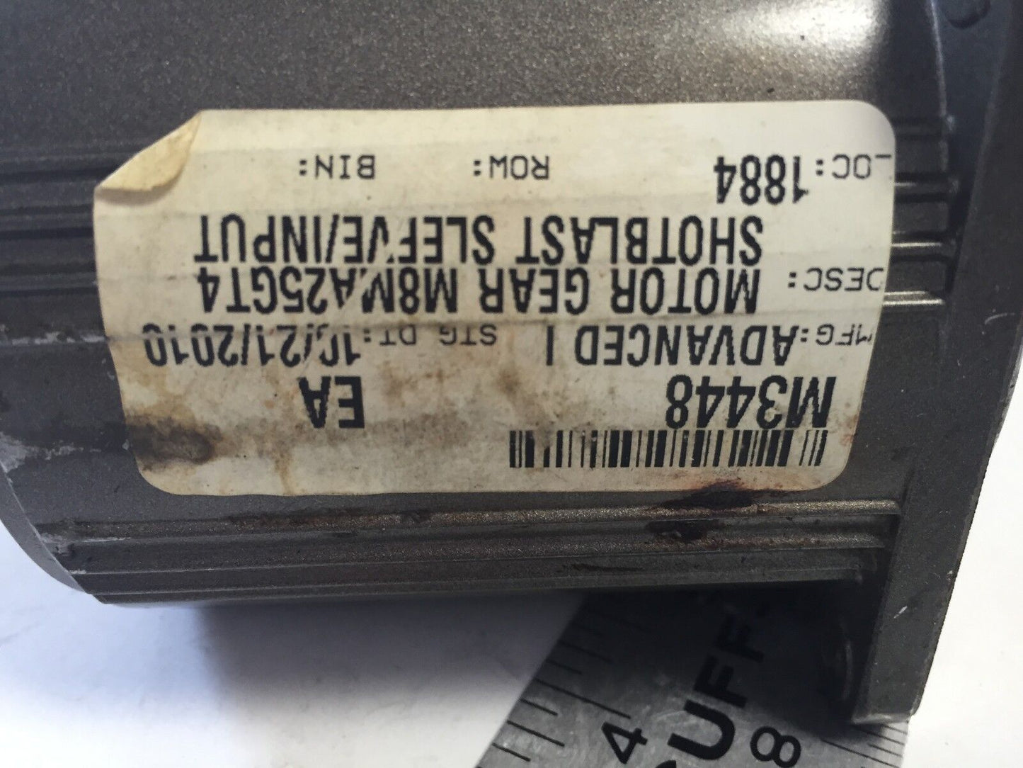 Panasonic M8ma25gt4y,M8ma25gt4,M3448 Compact Ac Geared Motor,200-220 Vac,Bg