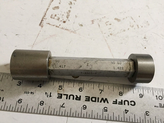 Used  Go No Go Gage, Go Nogo Guage 1.417, 1.422 The Pipe  ,Am