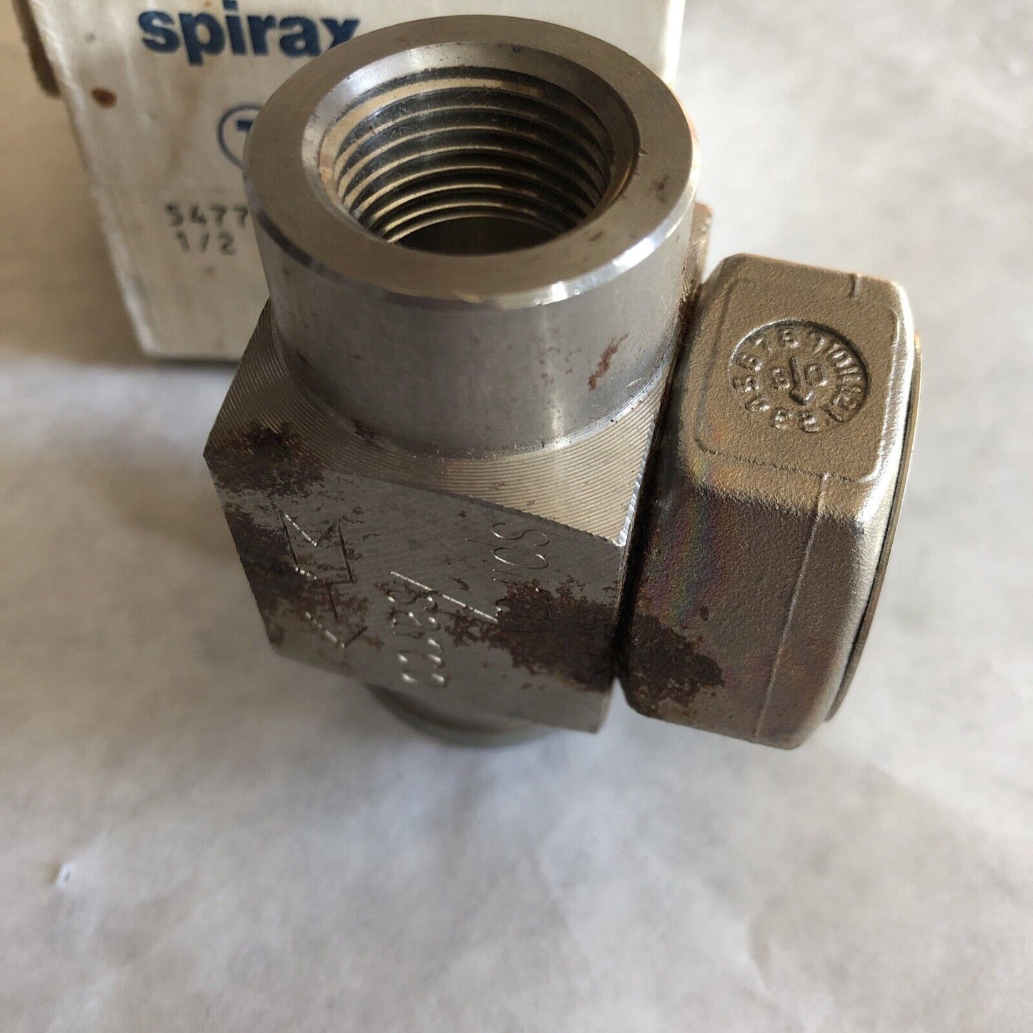 New 1/2" Npt Spirax-Sarco 1/2 Td52l Thermodynamic Steam Trap,B.M. 54771C,Ak