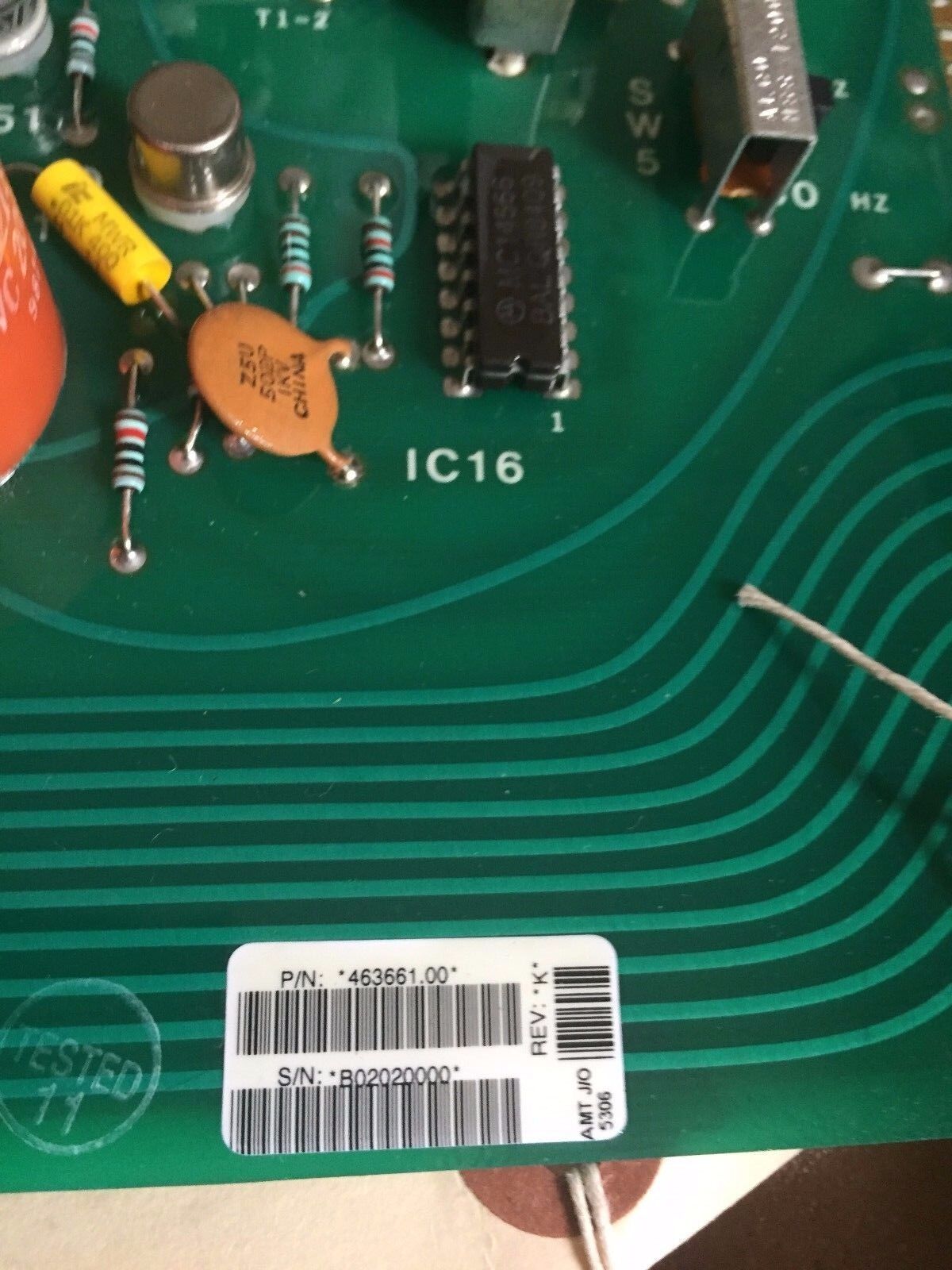 New Robicon 463661 00,463661.00 Diagnostic Board Card Qcd-2-0 0198 471 103,Ea