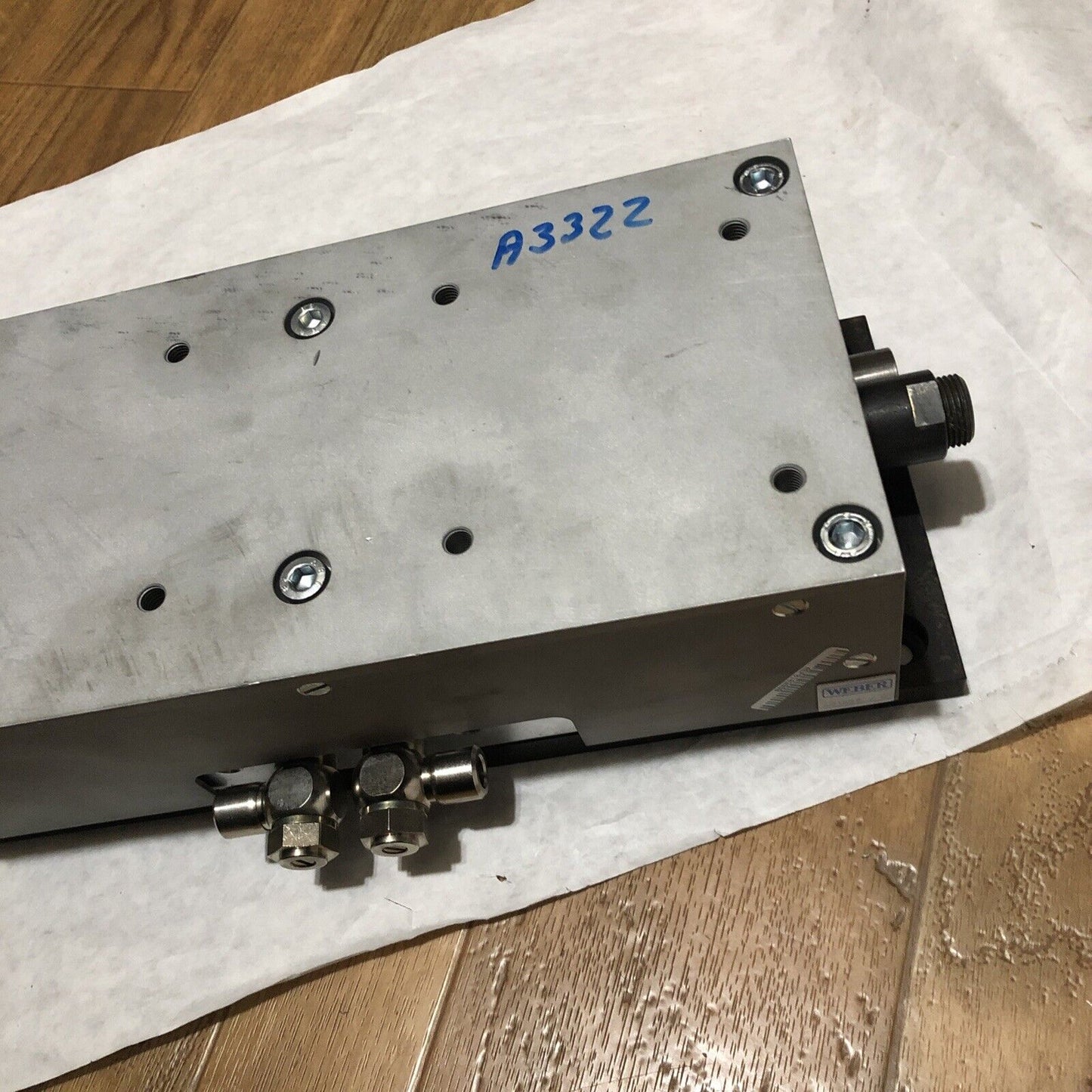 Weber 401827/G Pneumatic Slide Actuator,60Mm Travel,280X140mm,Weber 401827,Bf