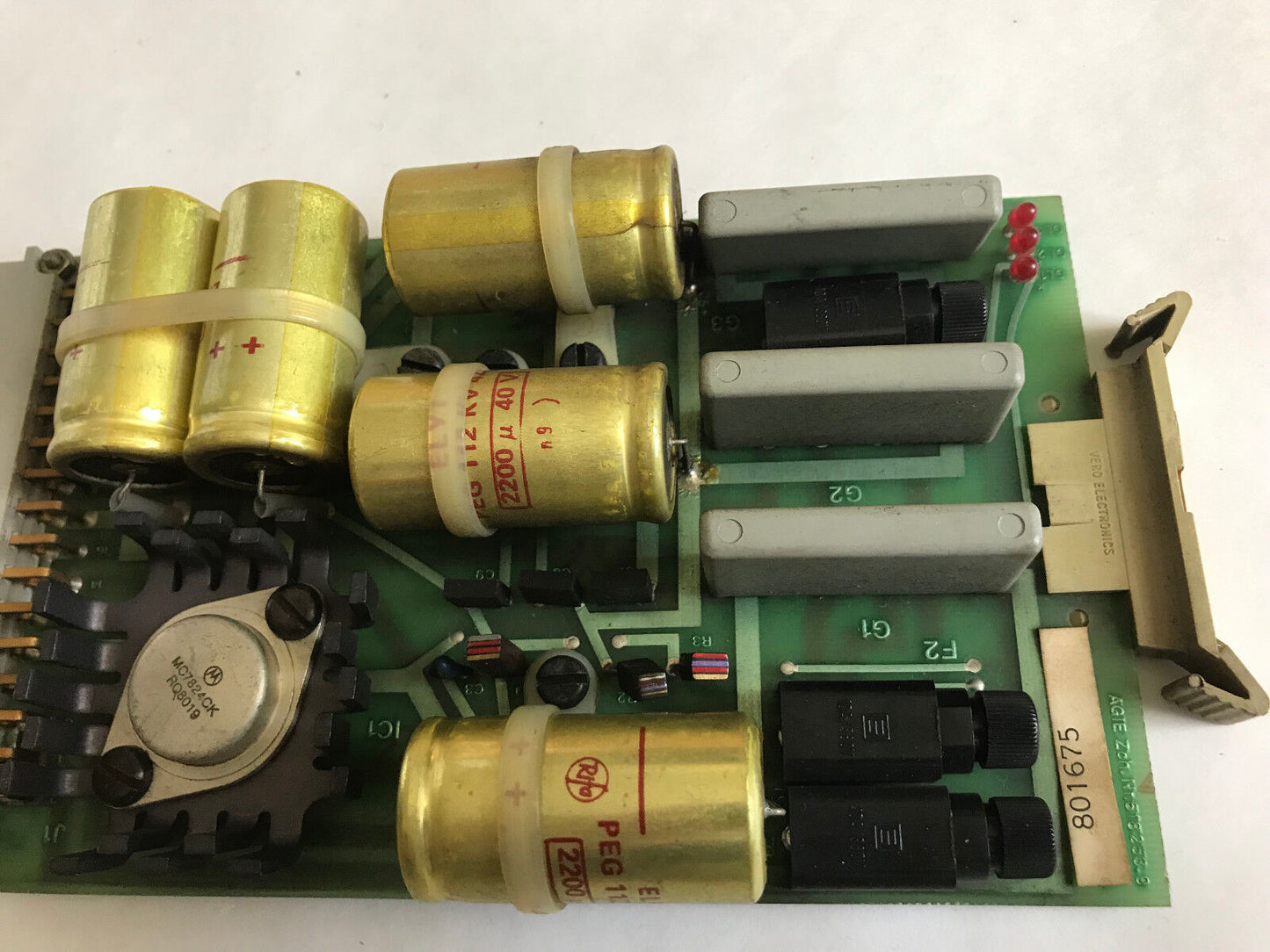 Agie 618 253.9 Edm Machine Pcb Board 801675,Nnc3009a,Agie 618253.9,Si