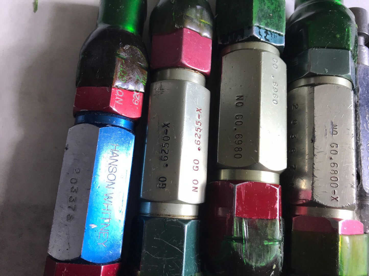 Lot Plug Gage Go Nogo Van Keuren .620,6250,6255,6960,6.875,6800,6770,6252,660,Es