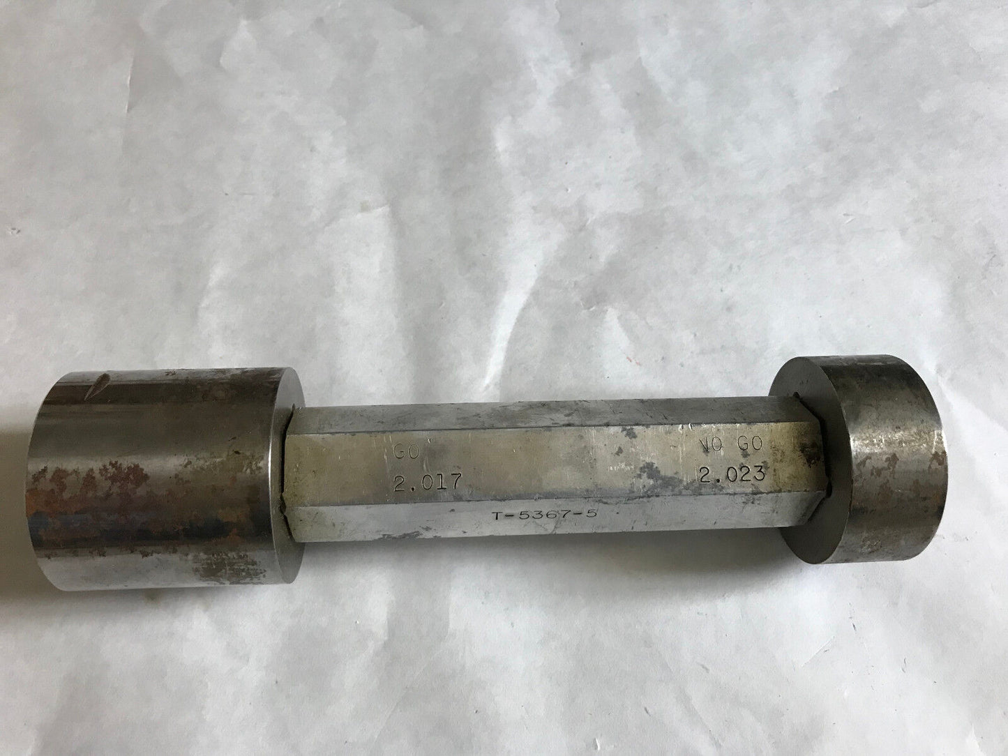 The Pipe Machinery  Go No Go Plug Gage 2.017 2.023,Ad