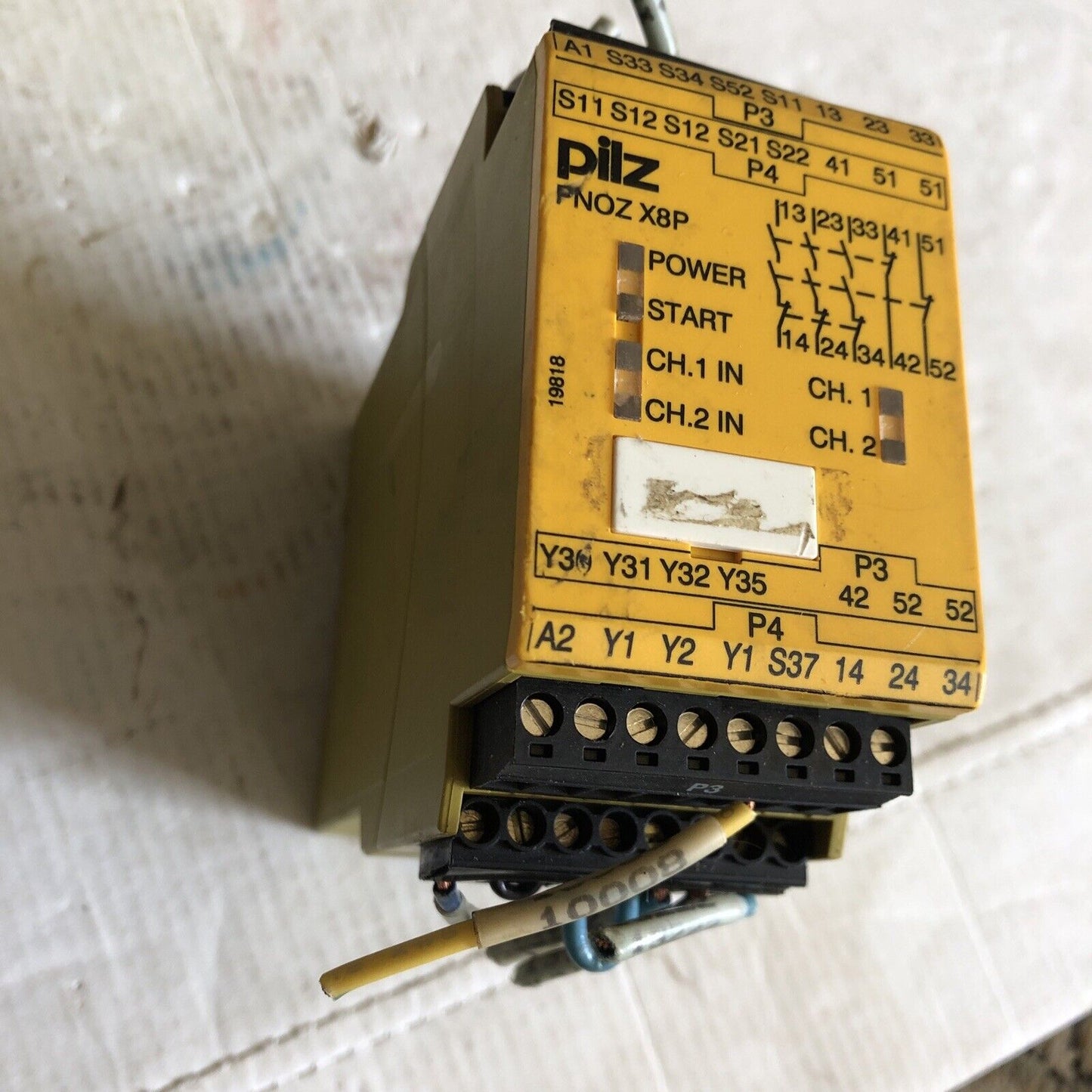 Pilz Pnoz X8p Safety Control Relays,Pilz Pnoz X8p  24 Vdc,Eb