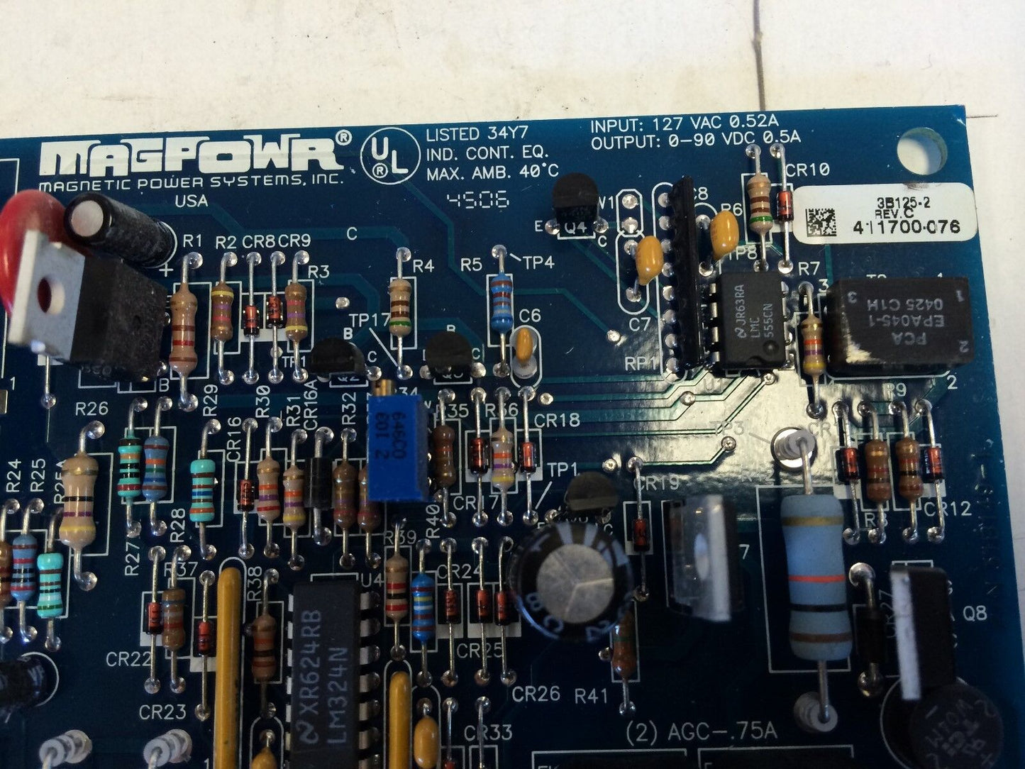Magpowr 411700-076 Magnetic Power System 411700-076, 411700-C76 Pcb Board,Fj