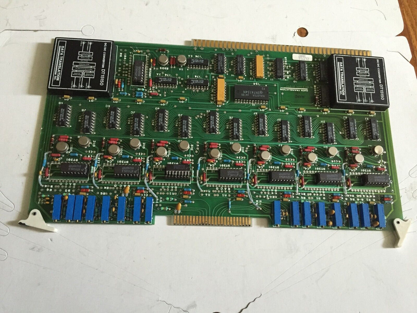 Data Dt15150,Dt1843-8-M, Epo 32 Rev F, Dt1842 Data Translation Control Board,Tf