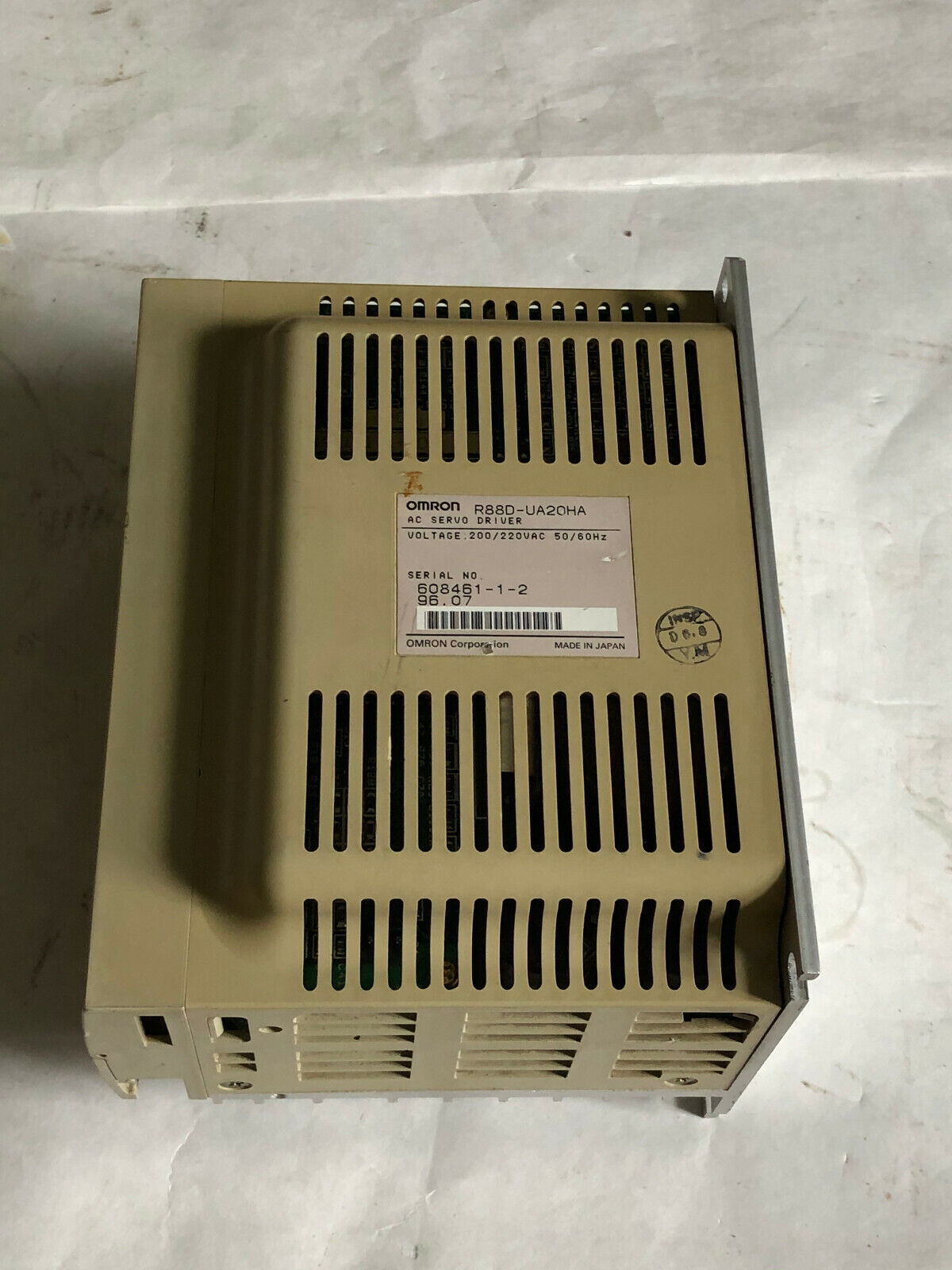 Omron R88d-Ua20ha Ac Servo Driver,Omron 200V 750W,Sa