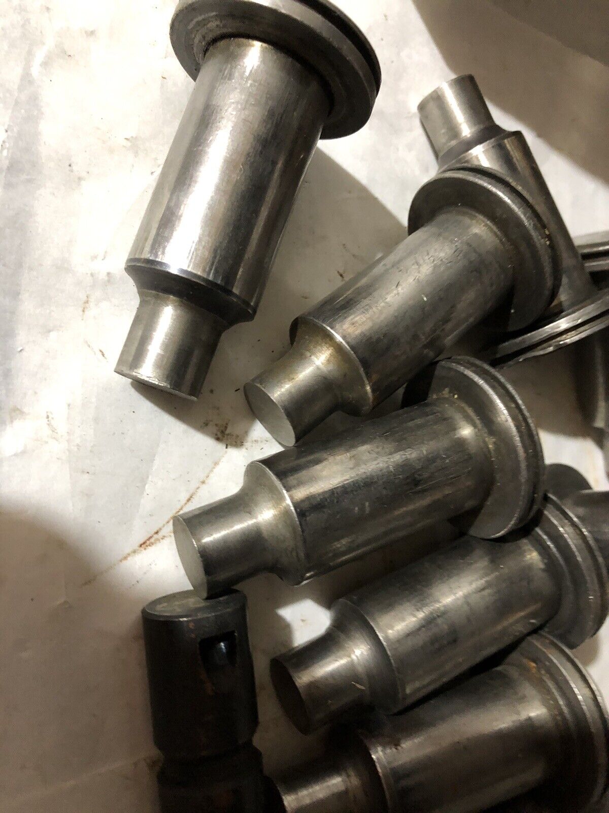 Lot 10 Sets Strippit Round Punches & Dies,625,.6250,0.6250",.631 Punch Die,To