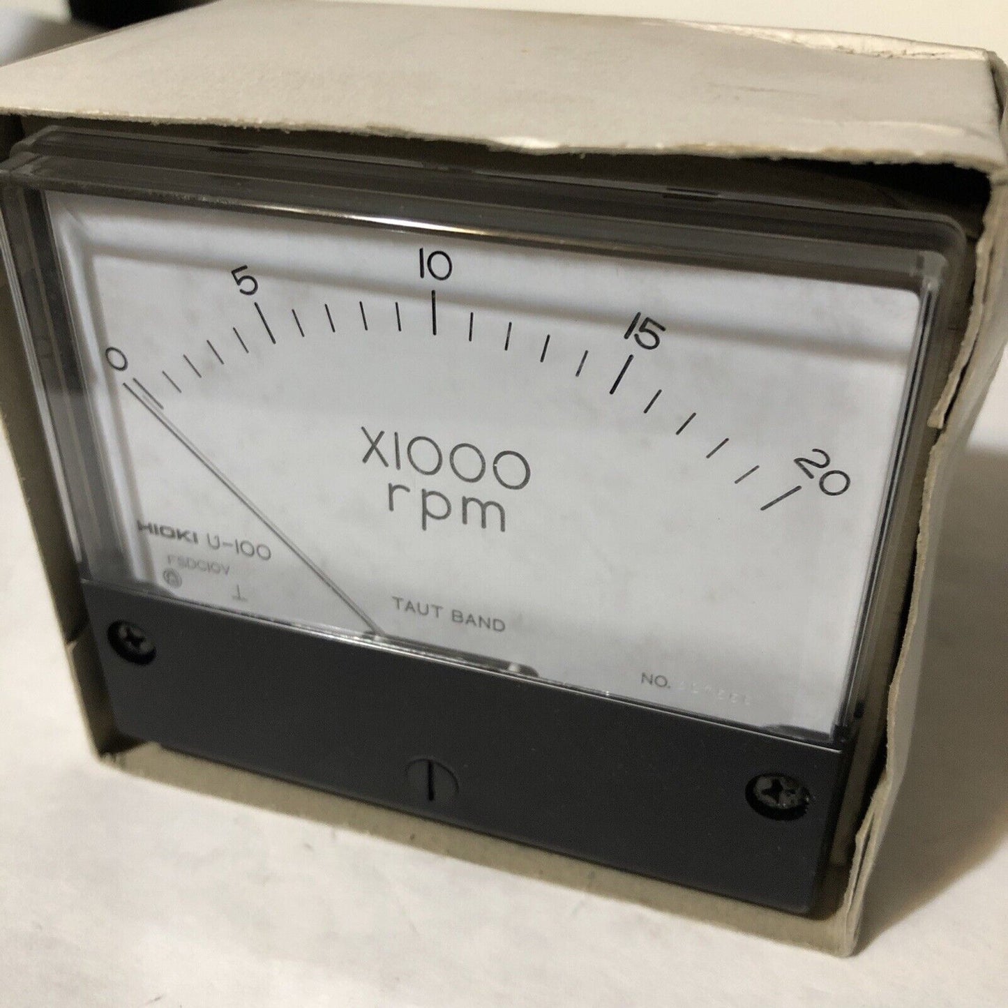New Hioki U-100, X1000 Rpm,Taut Band Fsdciov,Hioki U 100,U-Ioo,Fb