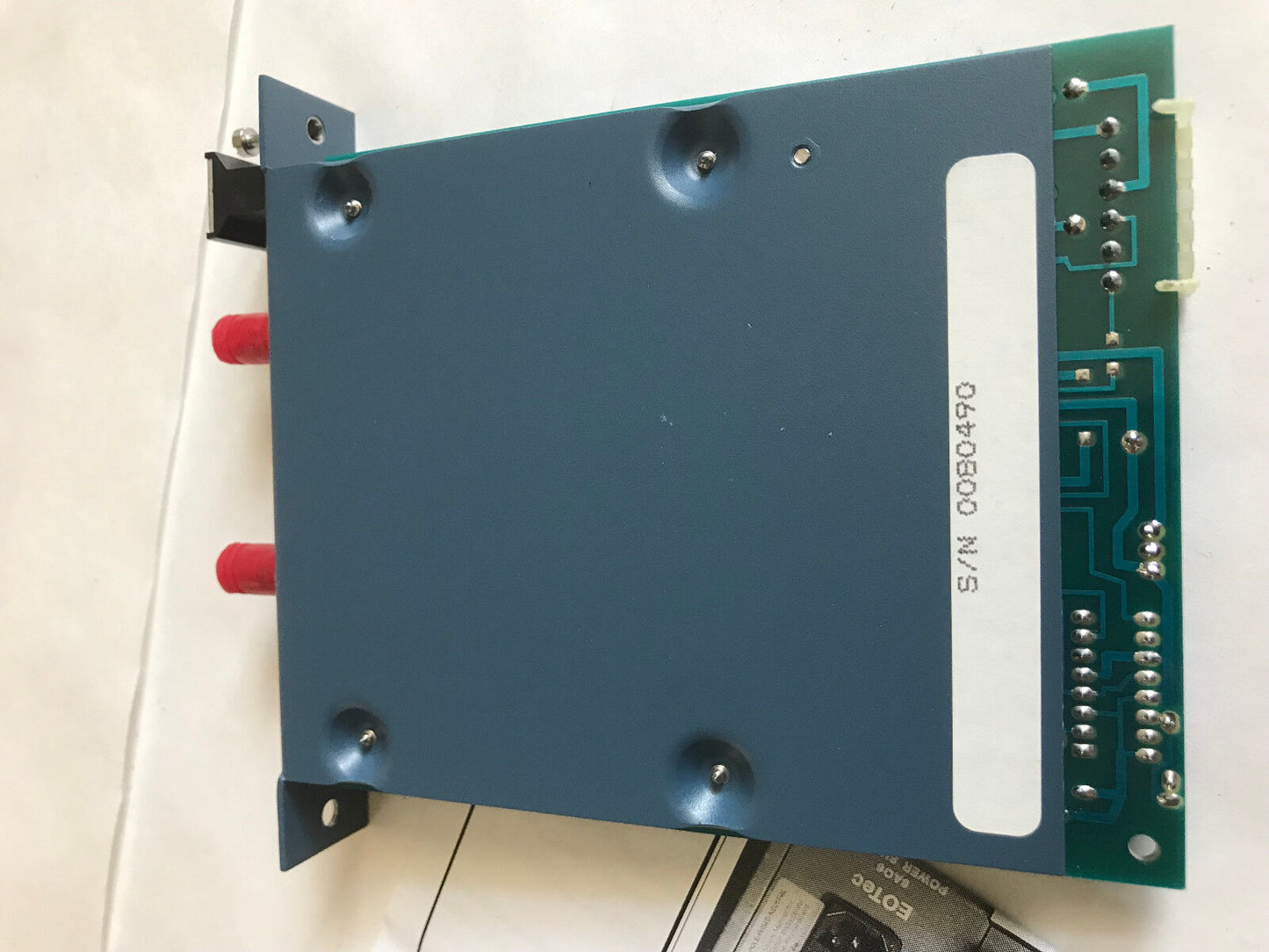 Weed Instrument 6E05 Eotec Optical Interface Module 7880-6538-498 Card 6Eo5,Si