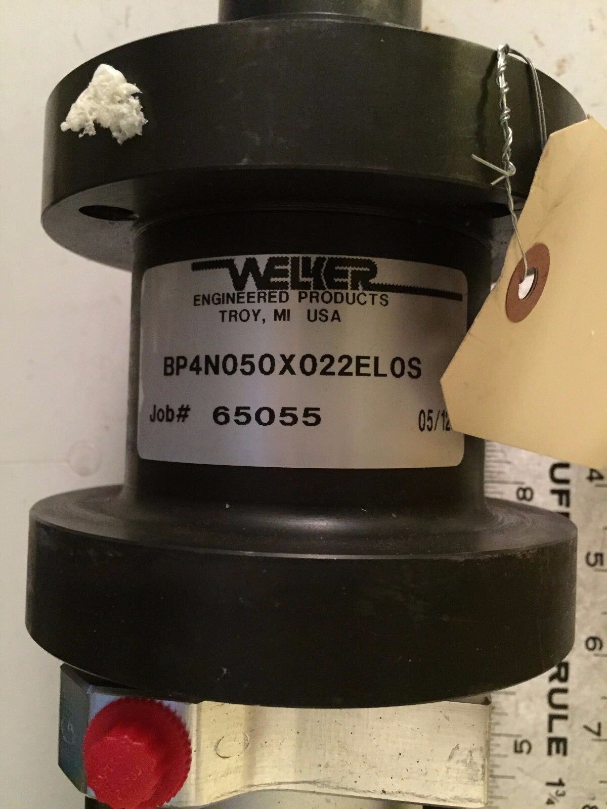 Welker Bp4n050x022el0s,65055,Bim-Unt-2Ap6x-0.2M-Rsc 4.4T Lock Out Cylinder,Aq