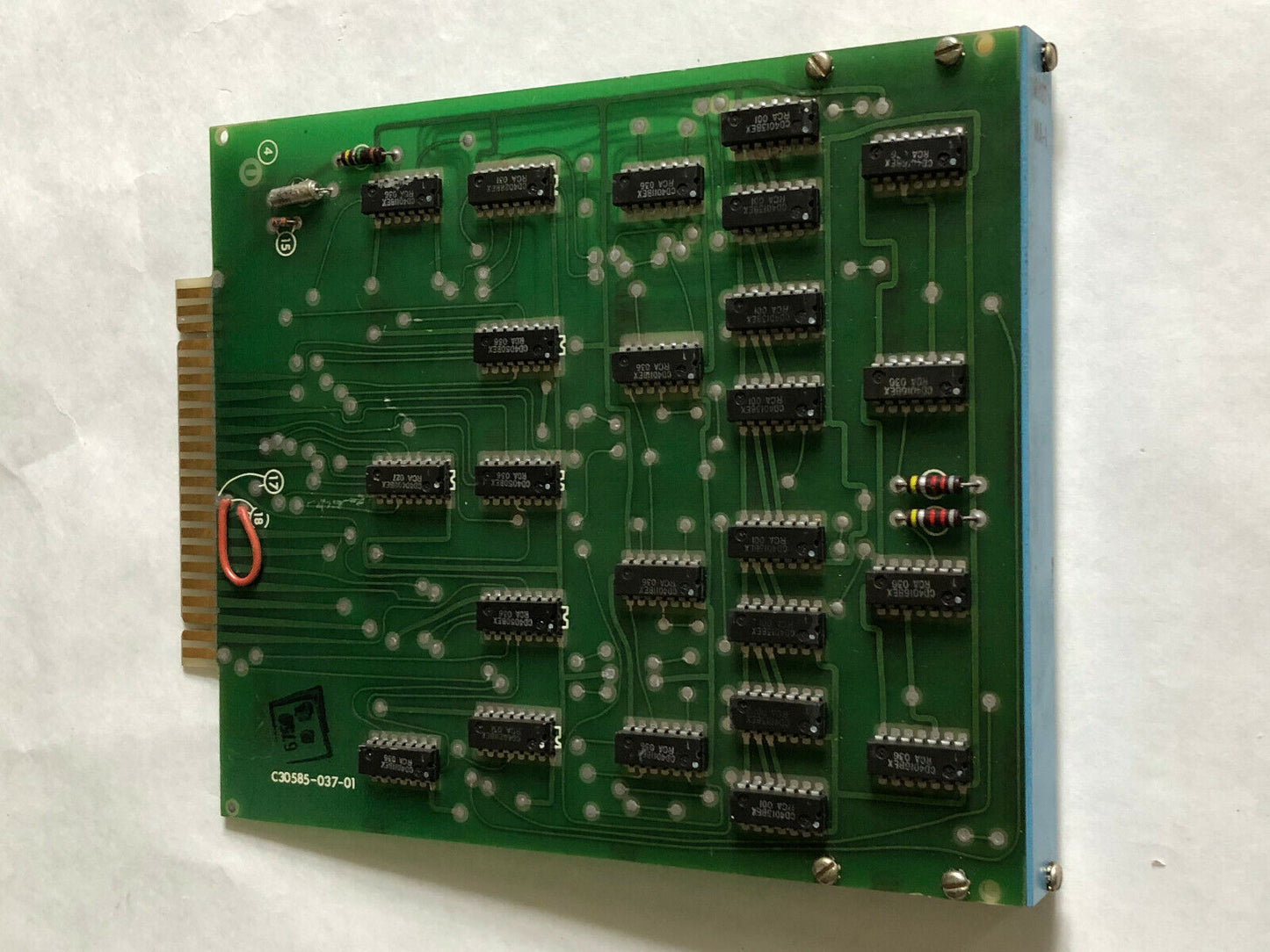 Square D 8881 Ma-1,Square-D C30585-037-01  Output Address Card,Eh