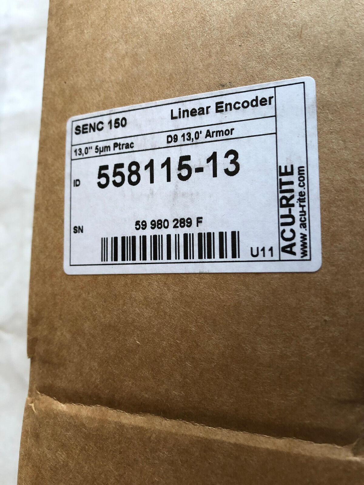 New Acu-Rite 558 115-13 5Um V11 Linear Encoder Ml Senc 150 13.0",Id 558115-13,Am