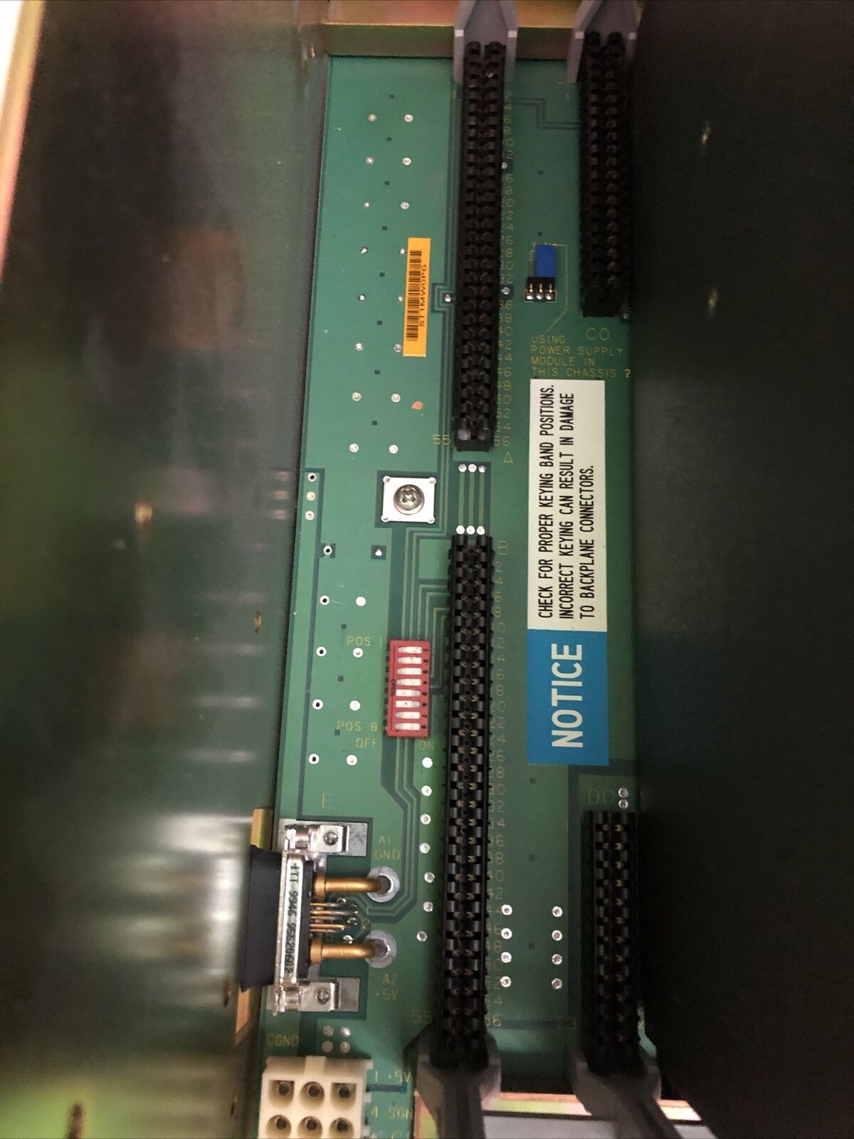 Allen Bradley 1771-A1b B,4-Slot I/O Chassis,1771-P4s,Cp07d,96815208 A01,Cy
