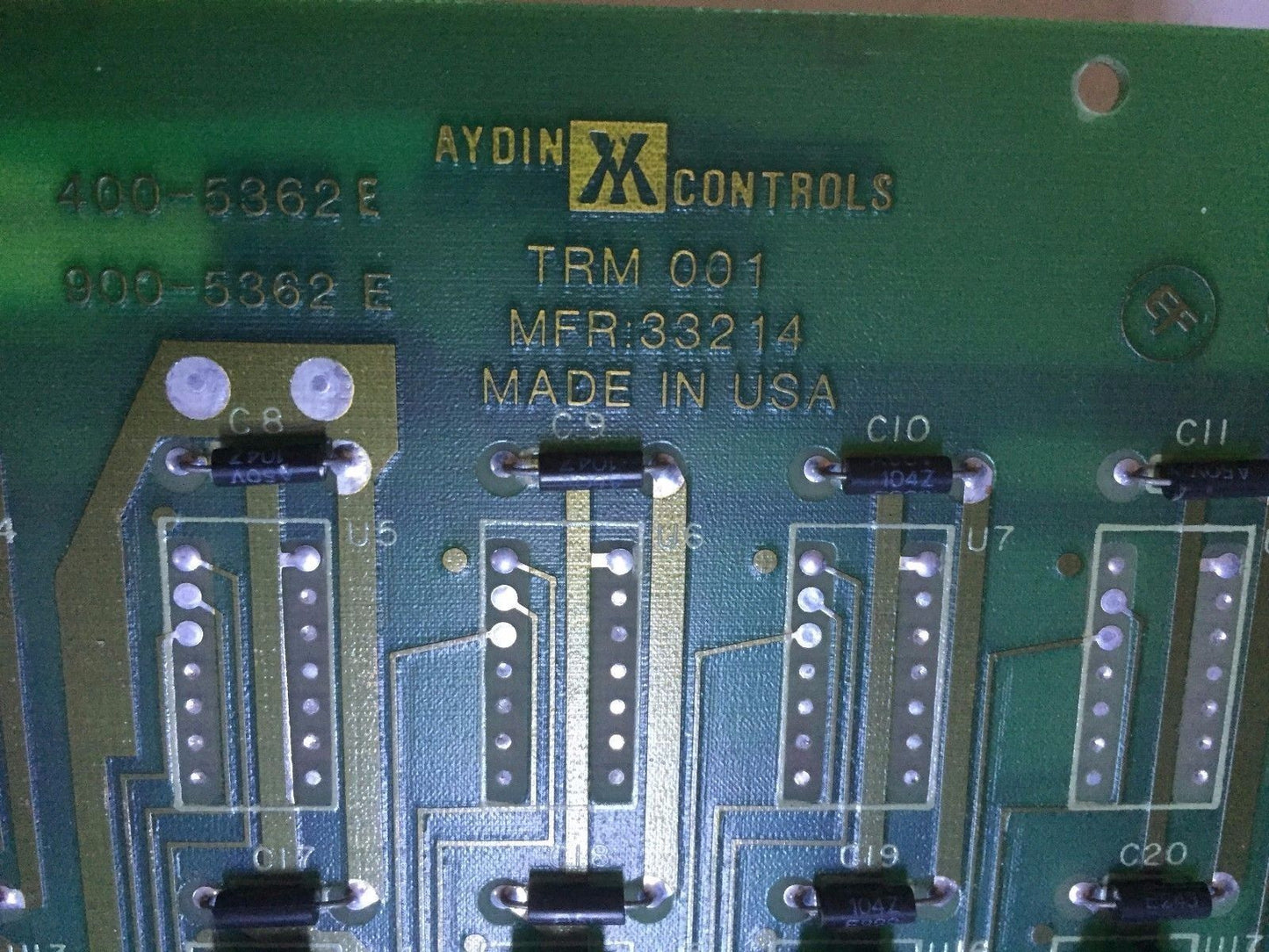 Aydin 460-5362-502-G,400-5362E  Trm 001,33214 Pcb Circuit Board ,Ad