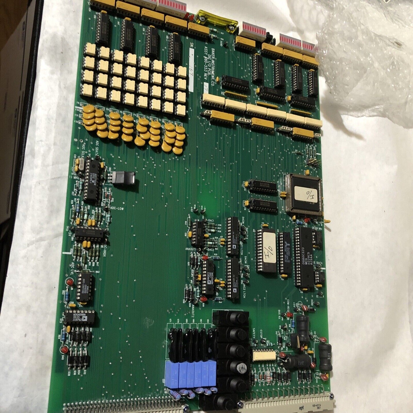 Baker Instruments 80-553 Cnc Dig I/O Pcb Input/Output Circuit Board,Bo