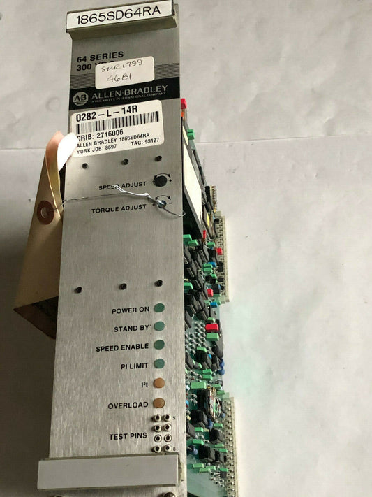 Allen Bradley 1865Sd64ra 300Vdc Axis Servo Amplifier Module,26.36.015.10,An,Ta