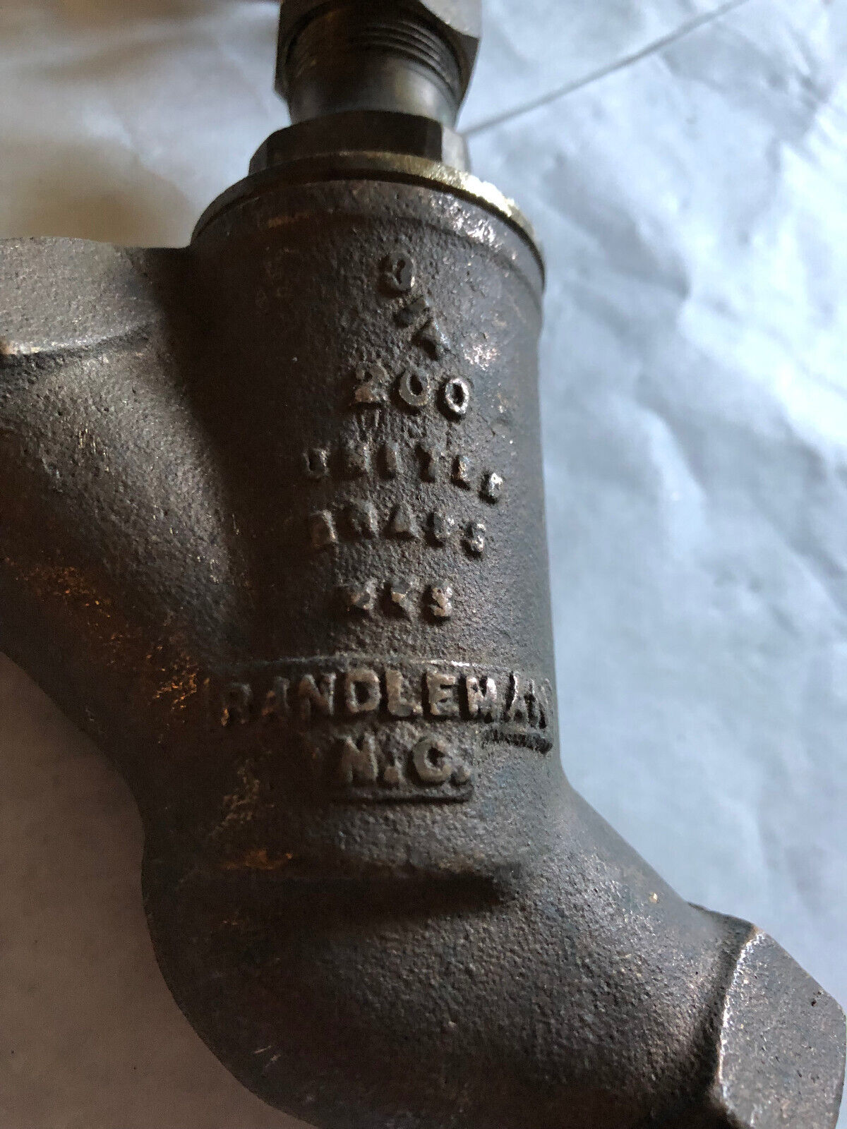 New 3/4" Npt United Randleman Blowdown Valve,Blow Down Valve 200 Wsp,Aj,Am