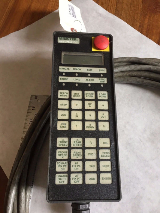 Minster 3-533-0448G,3-424-1988A,Am-Ci-8C Automation Teach Pendant,Am-C1-Sc,Dl