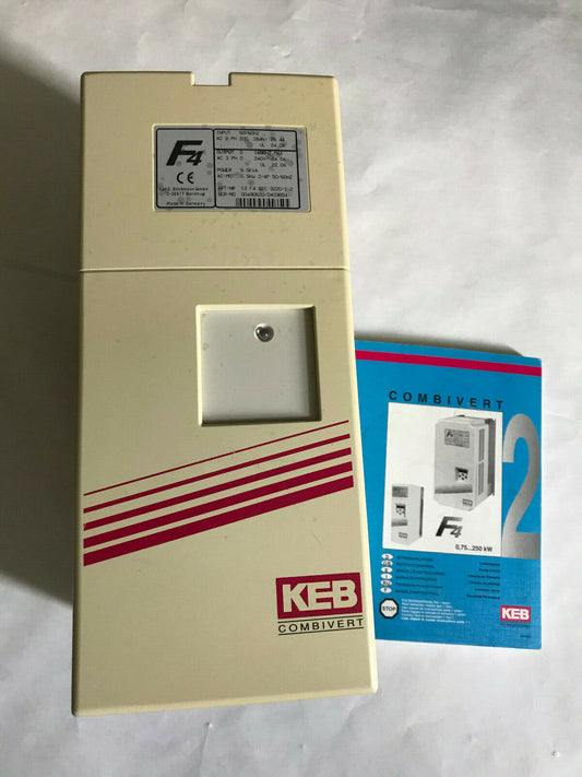Keb 13.F4.S1e-3220/1.2 Keb Combivert F4,13.F4.S1e-3220/1 2 Inverter 9.5Kva,Sf