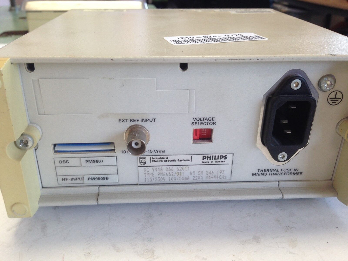 Philips Pm6662/011,Pm6662 Frequency Counter,120 Mhz/1.3 Ghz,Nc 9446 066 62011,Fe
