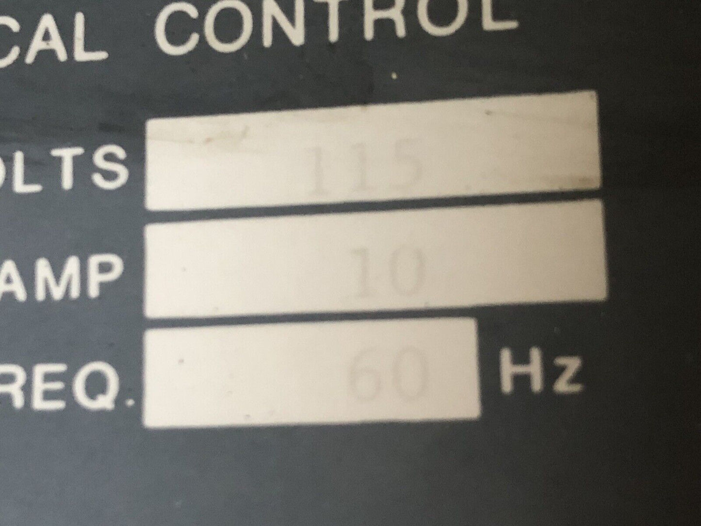 Allen Bradley 8200C1913,820001913,115V Computerized Numerical Control 10Amp,Ev