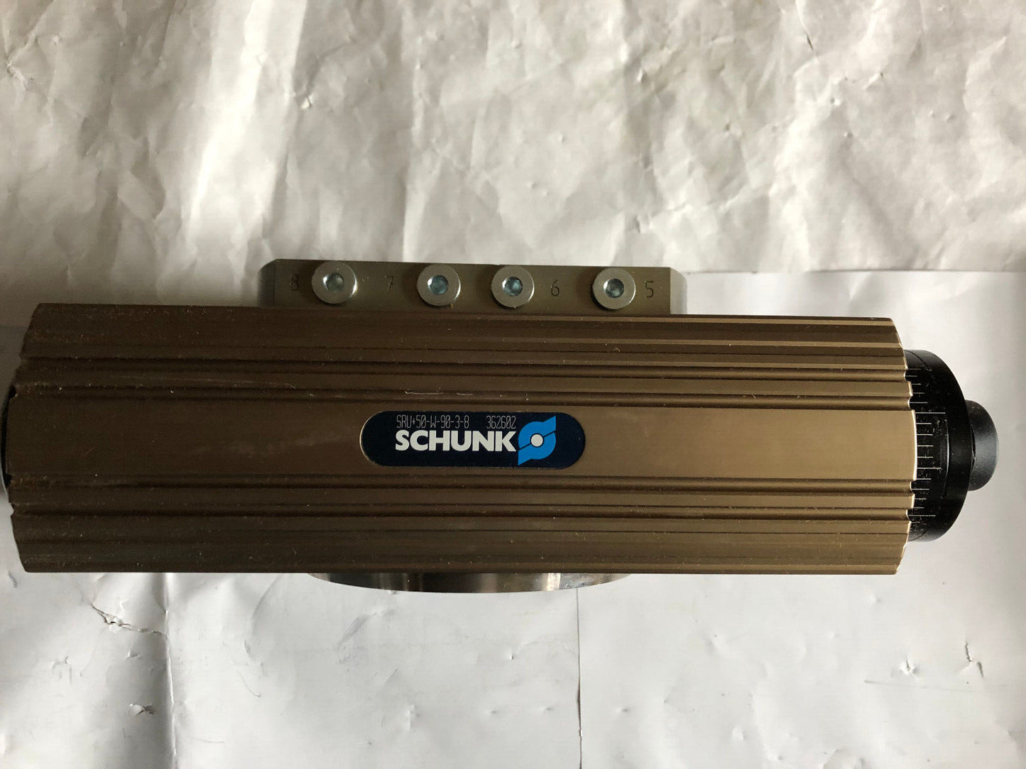 New Schunk Sru+50-W-90-3-8 Universal Swivel Unit. 362602,Bl