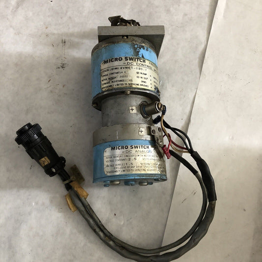 Micro Switch 2Vm61-020-7 Dc Control Motor,Dc Analog Tachometer,Bw