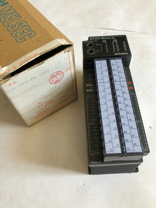 New Mitsubishi Ax41c-S1 Melsec Dc24v 7Ma,Ej