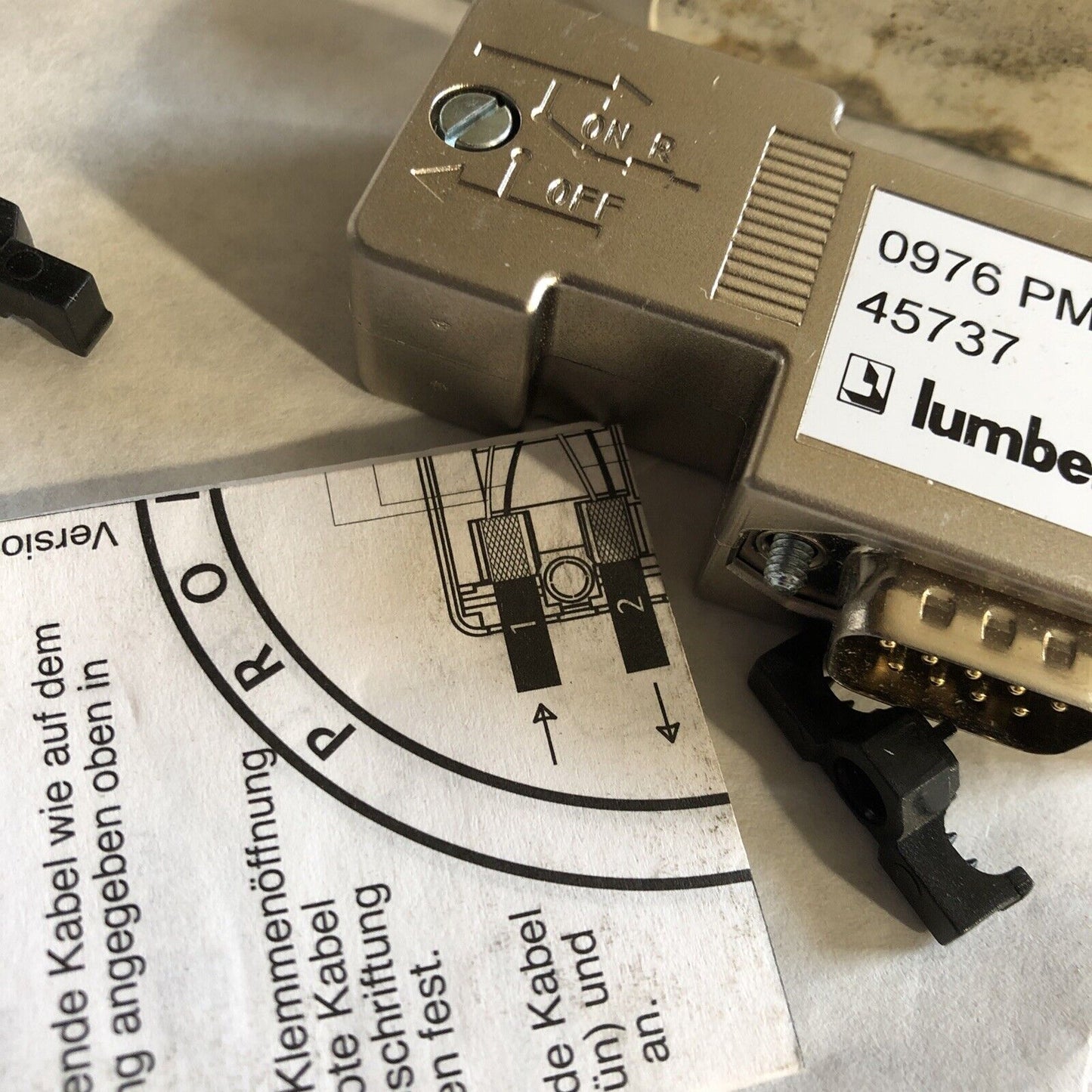 New Lumberg 0976 Pmc 501  Profibus Connector Lumberg 0976 Pmc 501  45737,Ea