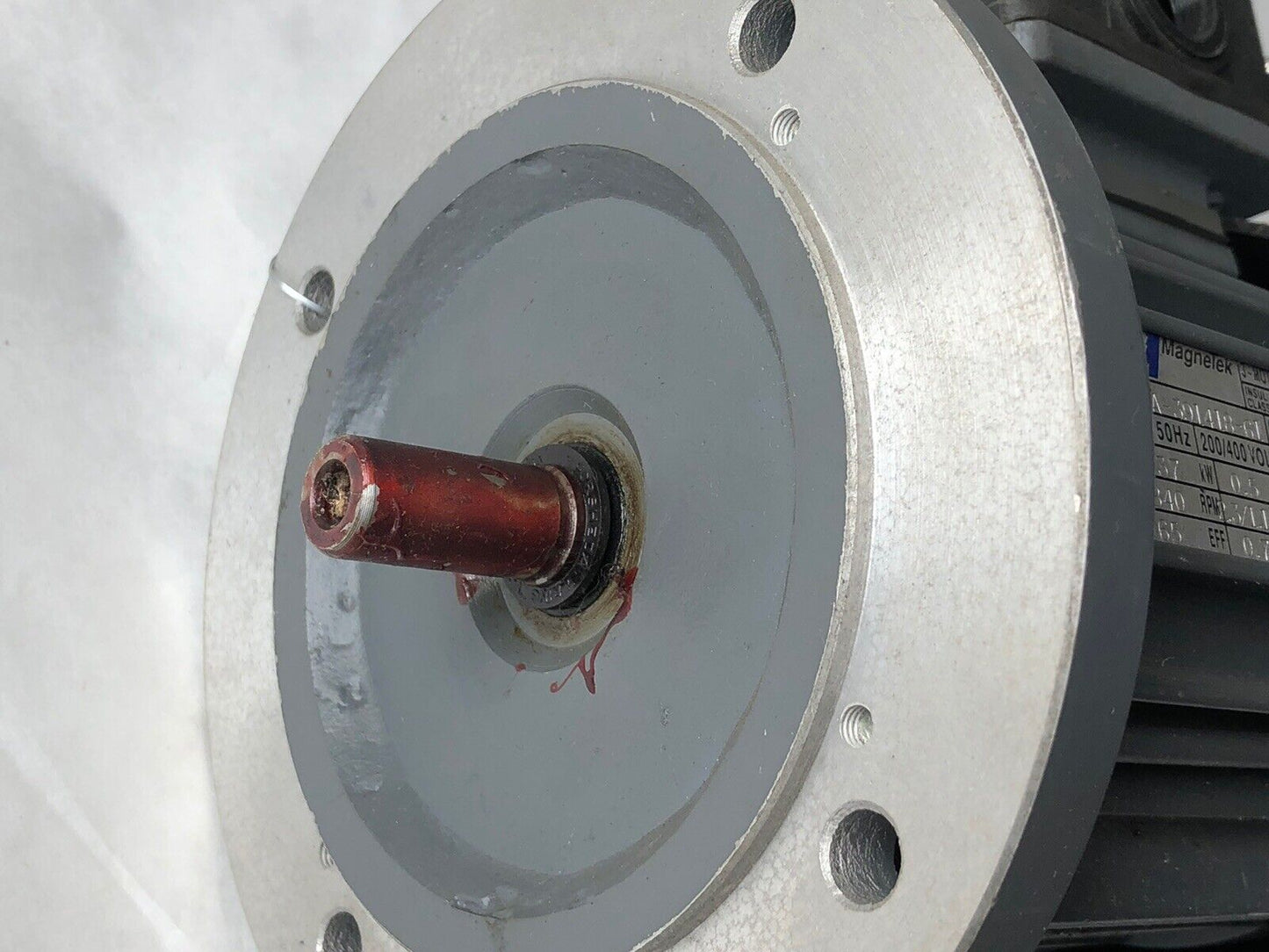 Magnetek A-391418-61 Ac Motor,T11 83 Vza 71A2 B5 3 Phase, .5 Hp,200-460 Vac,Dh