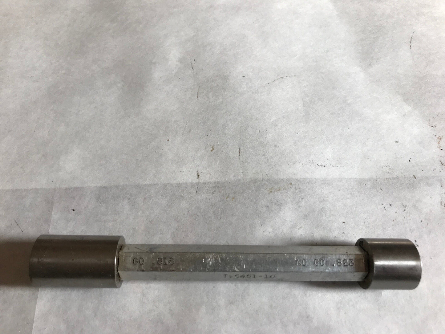 The Pipe Machinery 818,823 Go No Go Plug Gauge Inspection Gage .818 .823,Ag