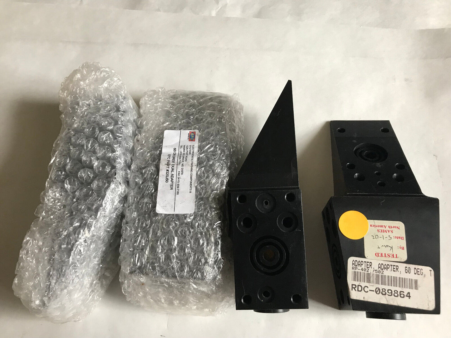 New Efc 320J50 Dual Sprayer Gun,Adapter Efc 60Deg Rdc-089864,Sames 459351,Si
