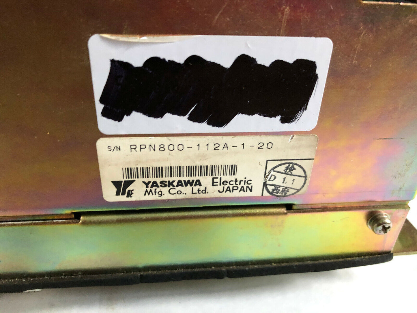 Yaskawa Nnc-20Caw,Cacr-Sr 30Sz1sdy230 Servo Drive Cacr-Srca 30Dzsy230,Aj