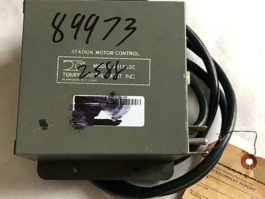 Tempo 651252C Station Motor Control Instrument Time Delay Relay,Cl