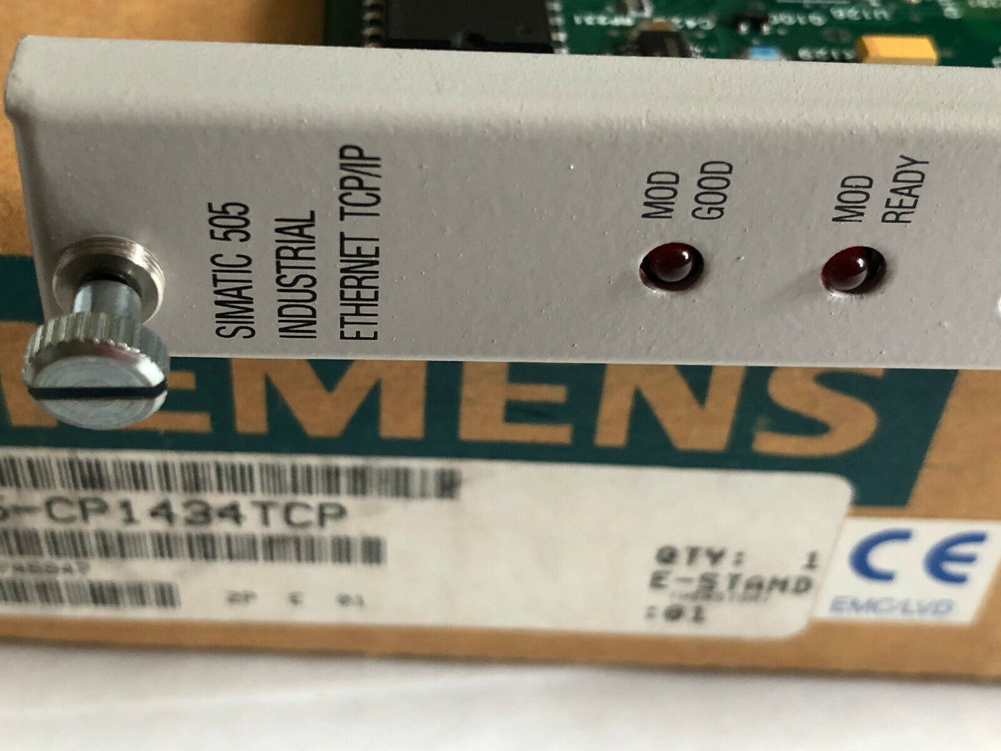 New Siemens 505-Cp1434-Tcp,Simatic 505 Industrial Ethernet Tcp/Ip,280511,Cl