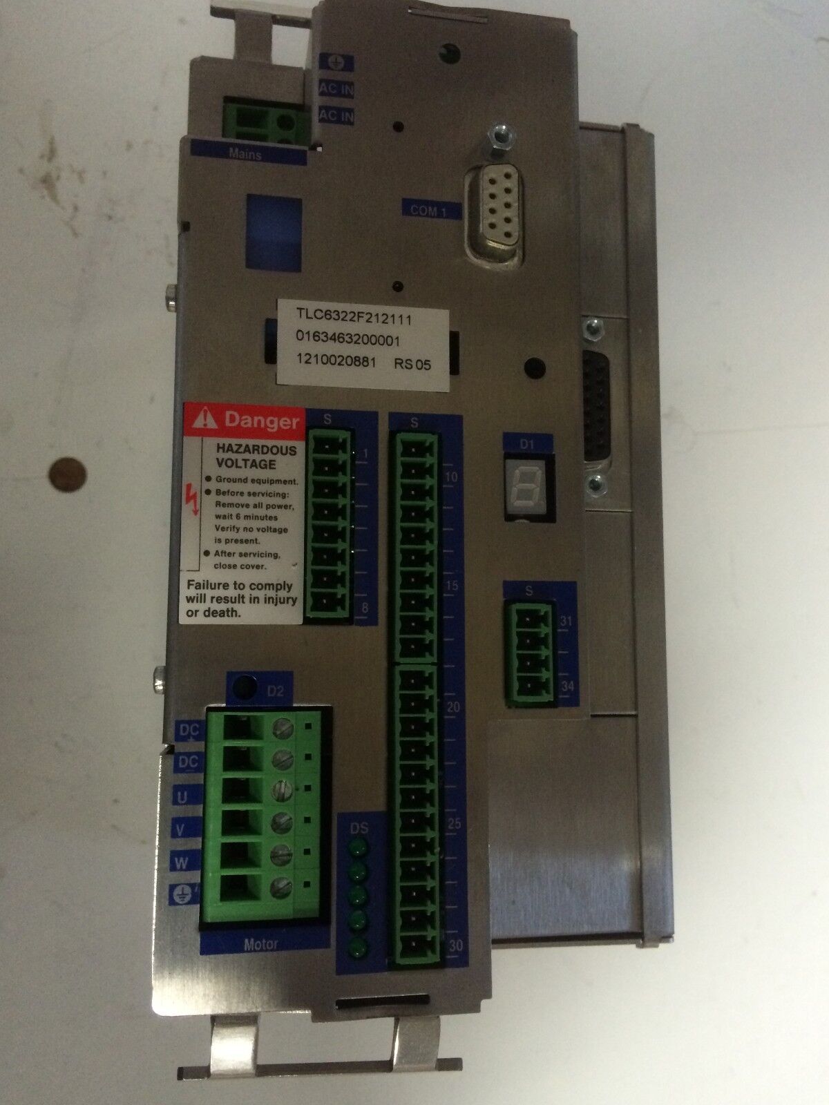 Telemecanique Tlc6322f212111,0163463200001 Berger Lahr,Se