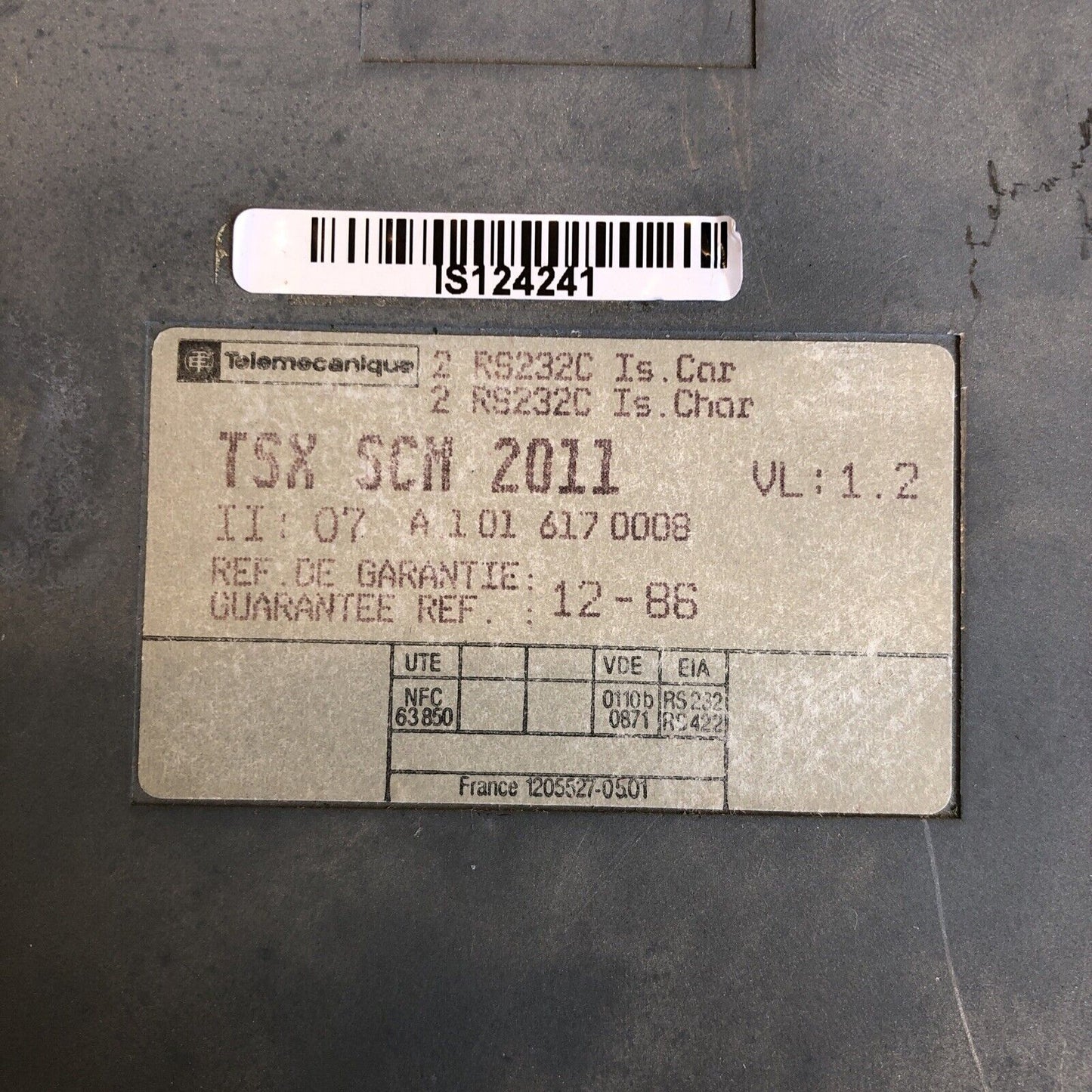 Telemecanique Tsx Scm 2011 Plc Isolation Control Module,Scm 20,Hk