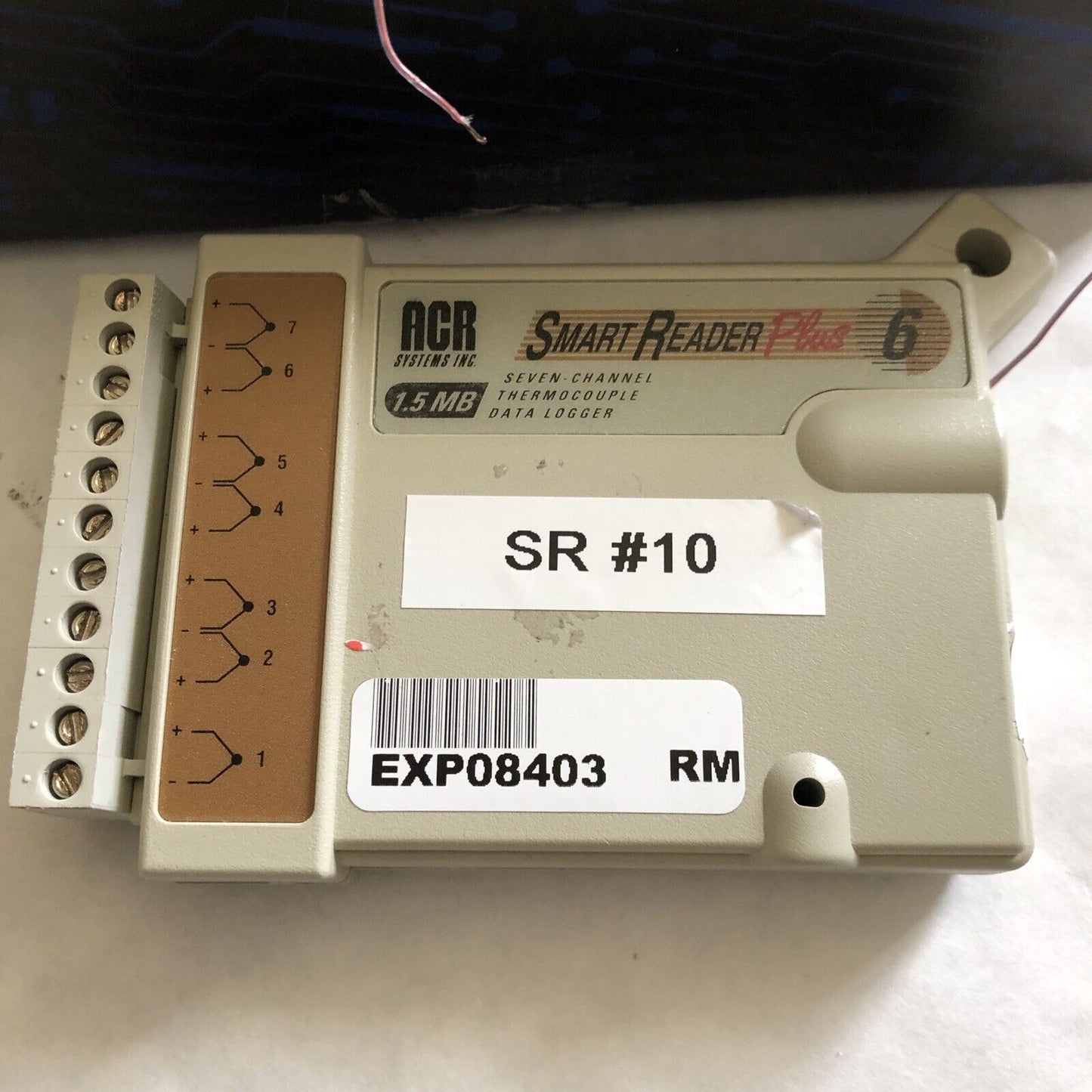 (Part & Repair Only) Acr 1.5 Mb,Srp-006-1.5M Smart Reader Plus 6 Data Logger,Sl